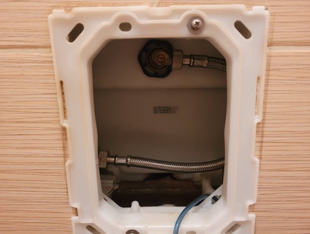 Oprava protékajícího wc Grohe (Geberit)